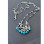 Χειροποίητο κολιέ Moon Choker